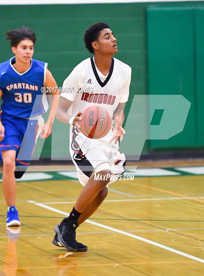 Thumbnail 2 in Ironwood vs. Camelback (Sunnyslope Hoopsgiving Tournament) photogallery.