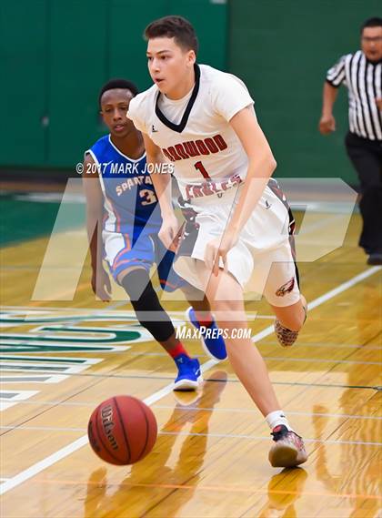 Thumbnail 2 in Ironwood vs. Camelback (Sunnyslope Hoopsgiving Tournament) photogallery.