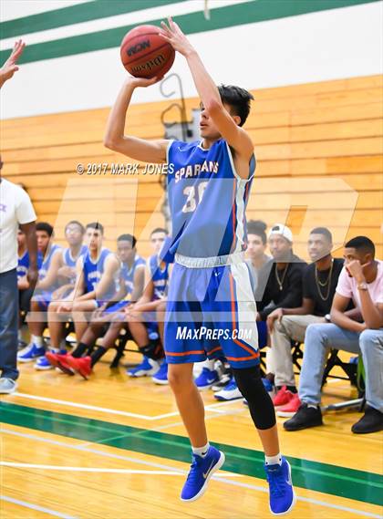 Thumbnail 1 in Ironwood vs. Camelback (Sunnyslope Hoopsgiving Tournament) photogallery.