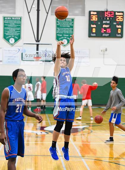 Thumbnail 2 in Ironwood vs. Camelback (Sunnyslope Hoopsgiving Tournament) photogallery.