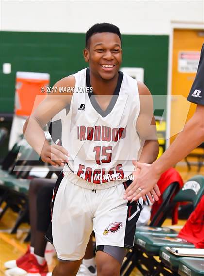 Thumbnail 3 in Ironwood vs. Camelback (Sunnyslope Hoopsgiving Tournament) photogallery.