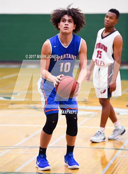 Thumbnail 3 in Ironwood vs. Camelback (Sunnyslope Hoopsgiving Tournament) photogallery.