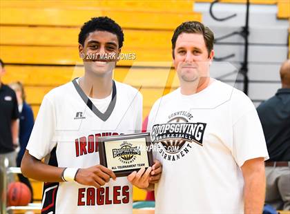 Thumbnail 3 in Ironwood vs. Camelback (Sunnyslope Hoopsgiving Tournament) photogallery.