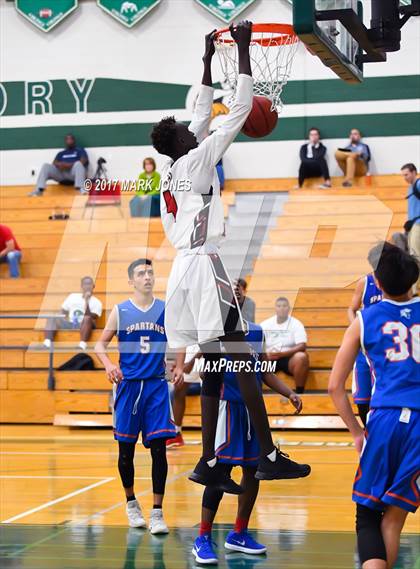 Thumbnail 3 in Ironwood vs. Camelback (Sunnyslope Hoopsgiving Tournament) photogallery.