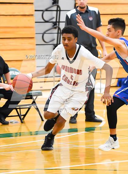 Thumbnail 2 in Ironwood vs. Camelback (Sunnyslope Hoopsgiving Tournament) photogallery.