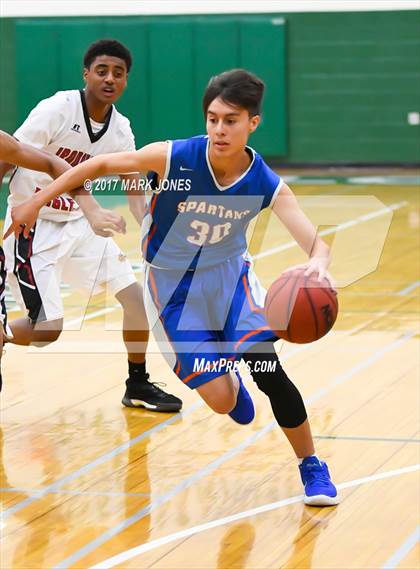 Thumbnail 1 in Ironwood vs. Camelback (Sunnyslope Hoopsgiving Tournament) photogallery.