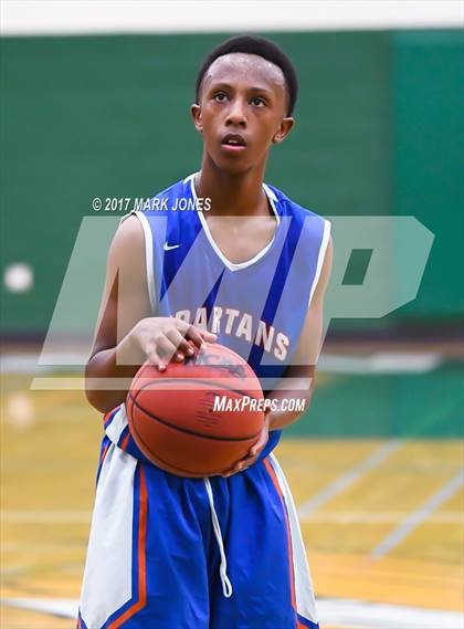 Thumbnail 1 in Ironwood vs. Camelback (Sunnyslope Hoopsgiving Tournament) photogallery.