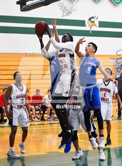 Thumbnail 3 in Ironwood vs. Camelback (Sunnyslope Hoopsgiving Tournament) photogallery.