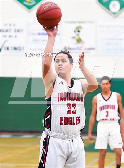 Thumbnail 2 in Ironwood vs. Camelback (Sunnyslope Hoopsgiving Tournament) photogallery.