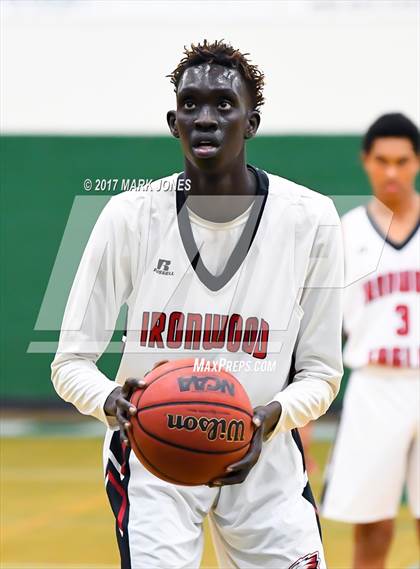 Thumbnail 2 in Ironwood vs. Camelback (Sunnyslope Hoopsgiving Tournament) photogallery.