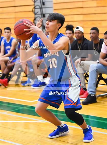 Thumbnail 3 in Ironwood vs. Camelback (Sunnyslope Hoopsgiving Tournament) photogallery.