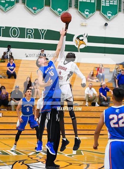 Thumbnail 1 in Ironwood vs. Camelback (Sunnyslope Hoopsgiving Tournament) photogallery.