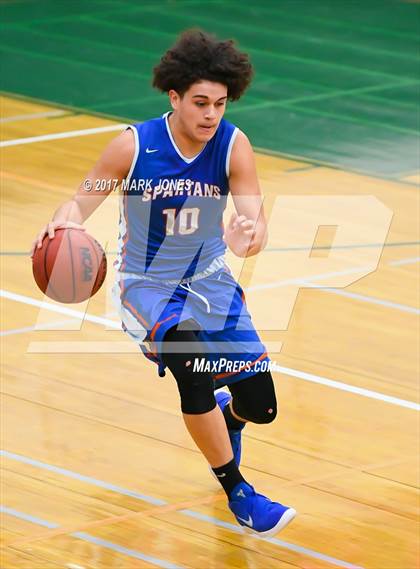 Thumbnail 3 in Ironwood vs. Camelback (Sunnyslope Hoopsgiving Tournament) photogallery.