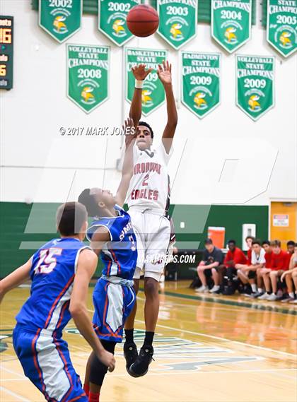 Thumbnail 1 in Ironwood vs. Camelback (Sunnyslope Hoopsgiving Tournament) photogallery.