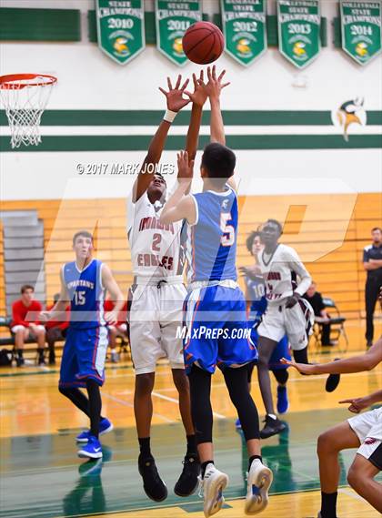 Thumbnail 2 in Ironwood vs. Camelback (Sunnyslope Hoopsgiving Tournament) photogallery.