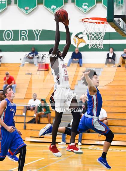 Thumbnail 1 in Ironwood vs. Camelback (Sunnyslope Hoopsgiving Tournament) photogallery.
