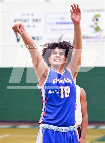 Thumbnail 1 in Ironwood vs. Camelback (Sunnyslope Hoopsgiving Tournament) photogallery.