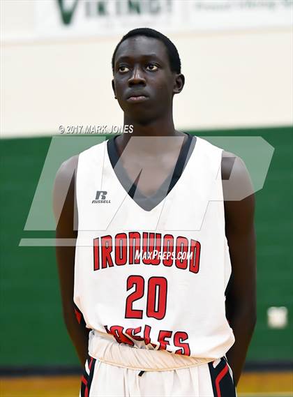 Thumbnail 1 in Ironwood vs. Camelback (Sunnyslope Hoopsgiving Tournament) photogallery.