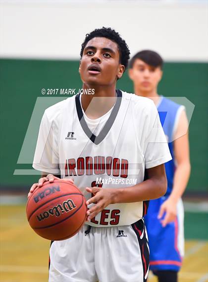 Thumbnail 3 in Ironwood vs. Camelback (Sunnyslope Hoopsgiving Tournament) photogallery.