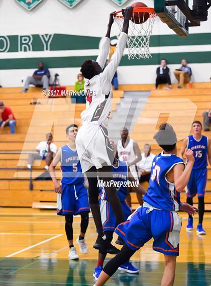 Thumbnail 3 in Ironwood vs. Camelback (Sunnyslope Hoopsgiving Tournament) photogallery.