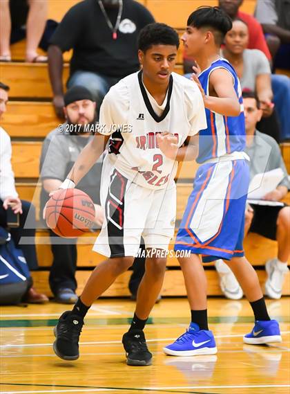 Thumbnail 2 in Ironwood vs. Camelback (Sunnyslope Hoopsgiving Tournament) photogallery.