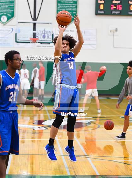 Thumbnail 1 in Ironwood vs. Camelback (Sunnyslope Hoopsgiving Tournament) photogallery.