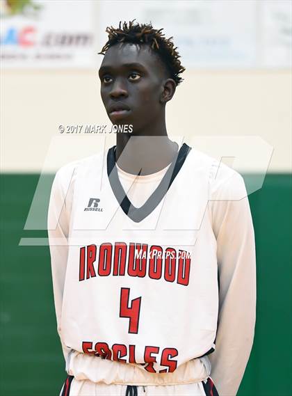 Thumbnail 1 in Ironwood vs. Camelback (Sunnyslope Hoopsgiving Tournament) photogallery.