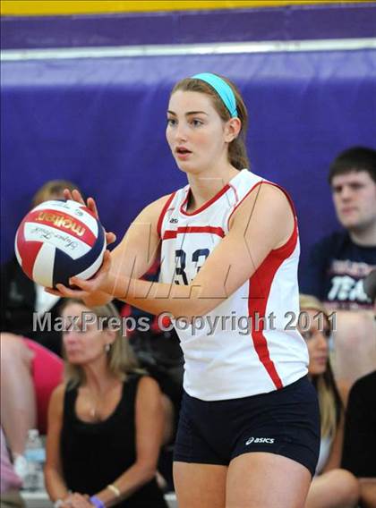Thumbnail 3 in Sacred Heart vs. Torrey Pines (Durango Fall Classic) photogallery.