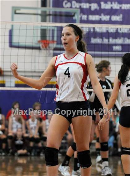 Thumbnail 2 in Sacred Heart vs. Torrey Pines (Durango Fall Classic) photogallery.