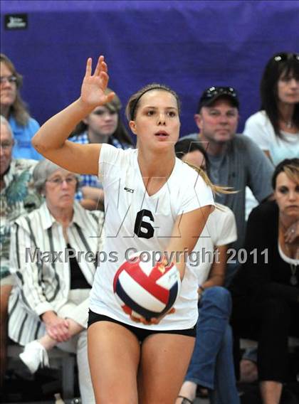 Thumbnail 2 in Sacred Heart vs. Torrey Pines (Durango Fall Classic) photogallery.