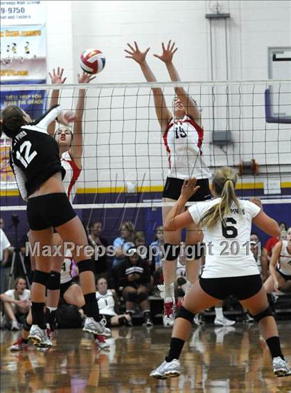 Thumbnail 1 in Sacred Heart vs. Torrey Pines (Durango Fall Classic) photogallery.