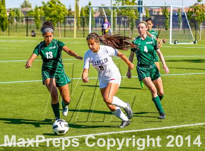 Thumbnail 3 in Franklin vs Pitman (CIF SJS D1 First Round Playoff) photogallery.