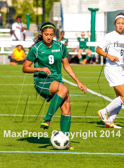 Thumbnail 3 in Franklin vs Pitman (CIF SJS D1 First Round Playoff) photogallery.
