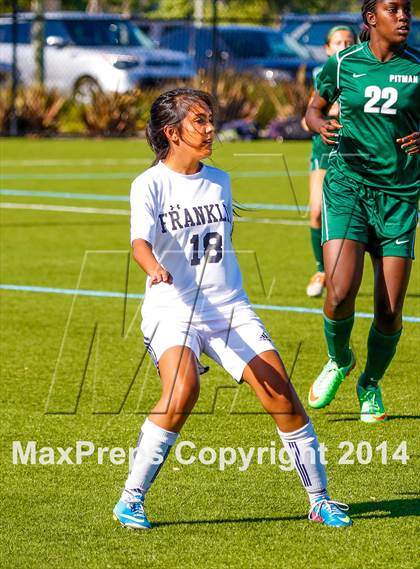Thumbnail 2 in Franklin vs Pitman (CIF SJS D1 First Round Playoff) photogallery.