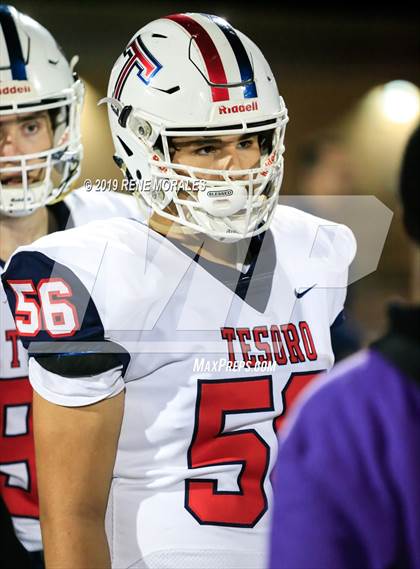 Thumbnail 3 in Tesoro @ Cathedral (CIF SS D3 Round 1 Playoff) photogallery.