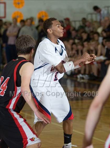 Thumbnail 1 in Corning @ Modesto Christian (CIF NorCal Playoffs) photogallery.