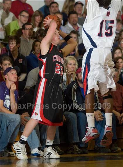 Thumbnail 2 in Corning @ Modesto Christian (CIF NorCal Playoffs) photogallery.