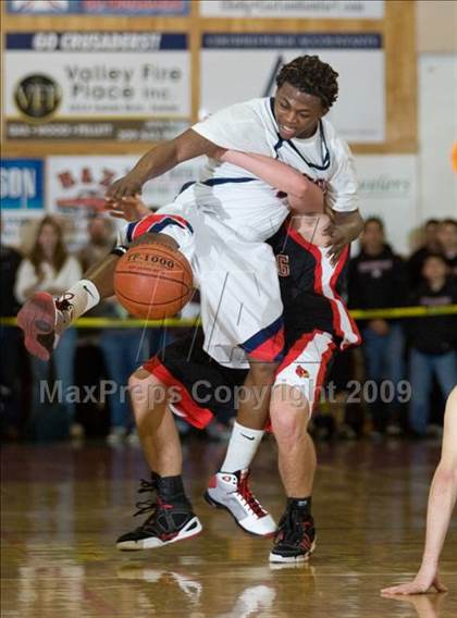 Thumbnail 2 in Corning @ Modesto Christian (CIF NorCal Playoffs) photogallery.