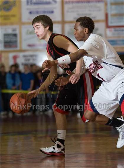 Thumbnail 2 in Corning @ Modesto Christian (CIF NorCal Playoffs) photogallery.