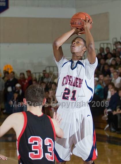 Thumbnail 2 in Corning @ Modesto Christian (CIF NorCal Playoffs) photogallery.