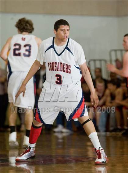 Thumbnail 1 in Corning @ Modesto Christian (CIF NorCal Playoffs) photogallery.