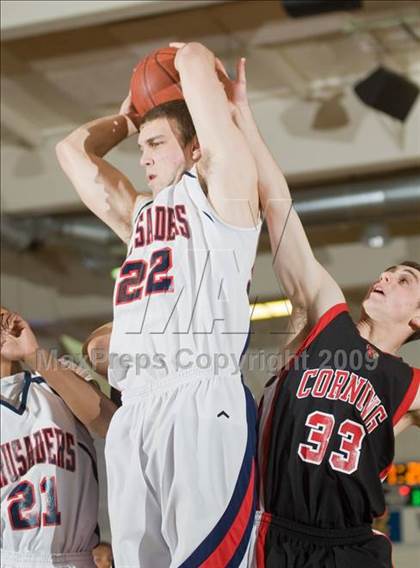 Thumbnail 1 in Corning @ Modesto Christian (CIF NorCal Playoffs) photogallery.