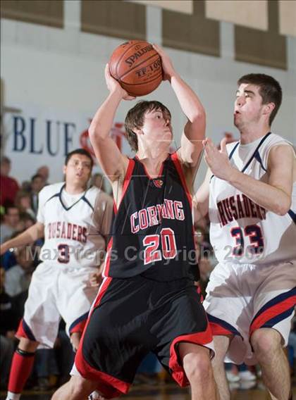 Thumbnail 3 in Corning @ Modesto Christian (CIF NorCal Playoffs) photogallery.