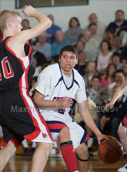 Thumbnail 3 in Corning @ Modesto Christian (CIF NorCal Playoffs) photogallery.
