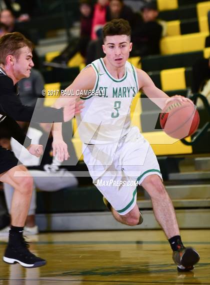 Thumbnail 1 in Mountain View vs St Mary's (Horizon Holiday Hoops Tournament) photogallery.