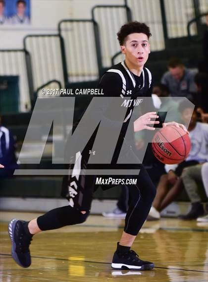 Thumbnail 3 in Mountain View vs St Mary's (Horizon Holiday Hoops Tournament) photogallery.