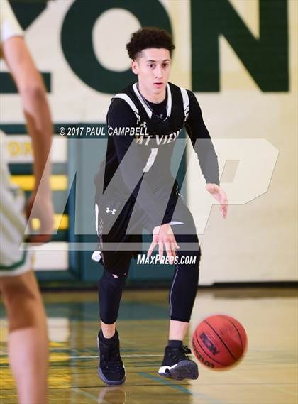 Thumbnail 3 in Mountain View vs St Mary's (Horizon Holiday Hoops Tournament) photogallery.