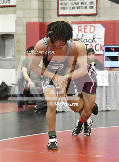 Thumbnail 1 in Claremont vs Lakewood & San Gorgonio (CIF Southern Section Wrestling Championships) photogallery.