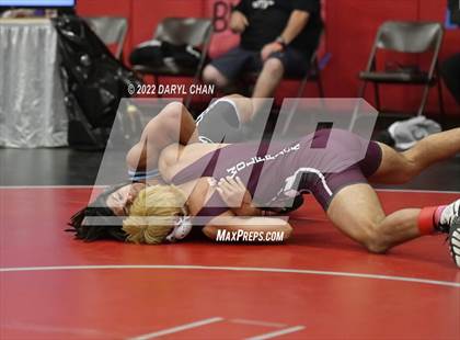 Thumbnail 1 in Claremont vs Lakewood & San Gorgonio (CIF Southern Section Wrestling Championships) photogallery.