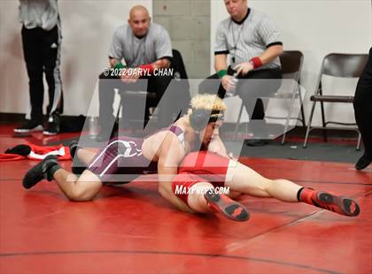 Thumbnail 2 in Claremont vs Lakewood & San Gorgonio (CIF Southern Section Wrestling Championships) photogallery.